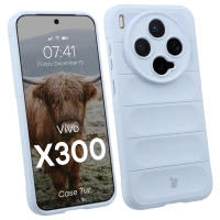 Pancerne etui Bizon Case Tur do Vivo X300, jasnoniebieskie