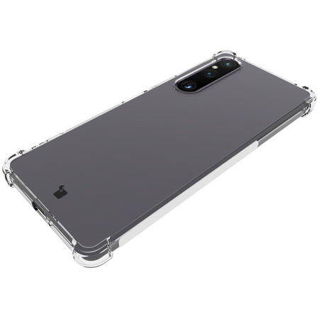 Elastyczne etui Bizon Case Salpa do Sony Xperia 1 V, przezroczyste