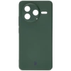 Etui Bizon Case Łupka do Xiaomi Poco F7 Pro, zielone