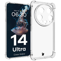 Etui Bizon Case Salpa do Xiaomi 14 Ultra, przezroczyste