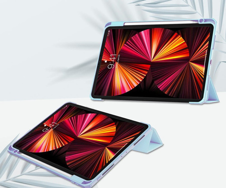 Etui Bizon Case Tab Clear Matt do Apple iPad Pro 11 2022/2021/2020/2018, błękitne