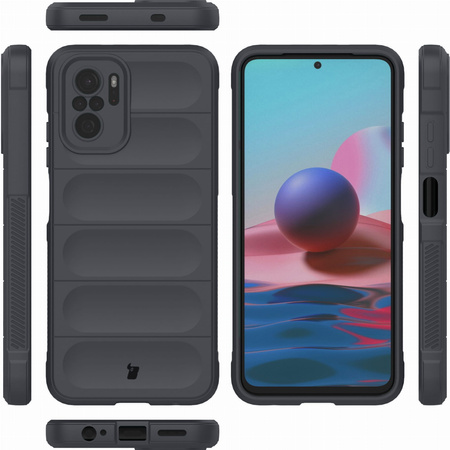 Pancerne etui Bizon Case Tur do Xiaomi Poco M5s / Xiaomi Redmi Note 10 / 10s, szare
