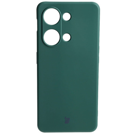 Etui Bizon Case Silicone Sq do OnePlus Nord 3, ciemnozielone