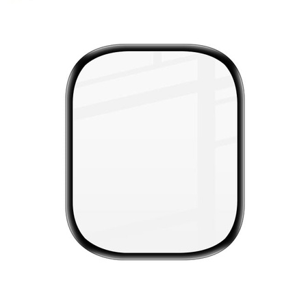 Szkło hartowane Bizon Glass Edge dla Apple Watch Ultra 49mm, czarne