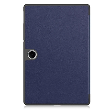 Etui z klapką Bizon Case Tab Croc do OnePlus Pad Lite / Oppo Pad SE, granatowe