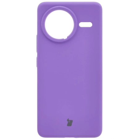 Silikonowe etui Bizon Soft Case do Xiaomi POCO F7 Ultra, fioletowe
