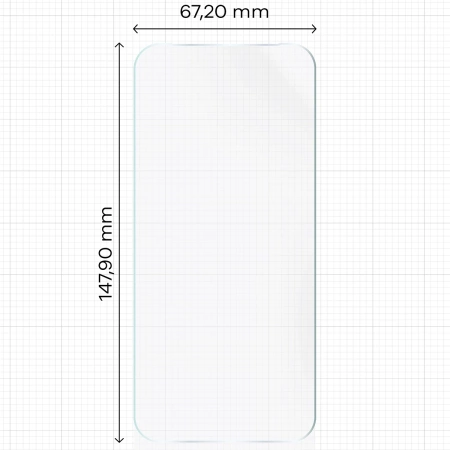 Folia hydrożelowa na ekran Bizon Glass Hydrogel Front do Google Pixel 8a, 1 sztuka