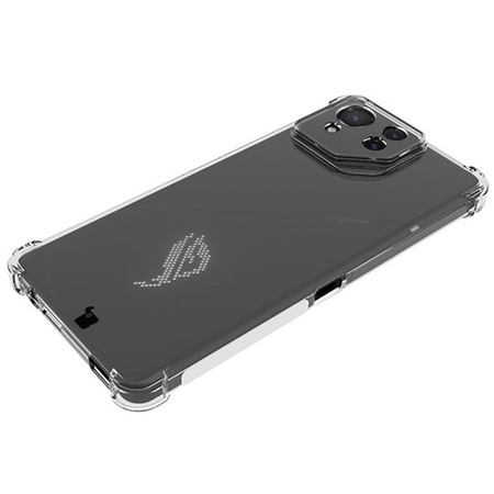Elastyczne etui Bizon Case Salpa do Asus ROG Phone 8 Pro, przezroczyste
