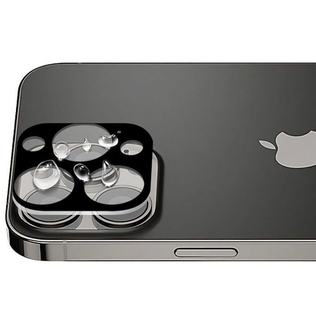 Szkło na aparat Bizon Glass Silk Lens dla iPhone 13 Pro / 13 Pro Max, 2 sztuki