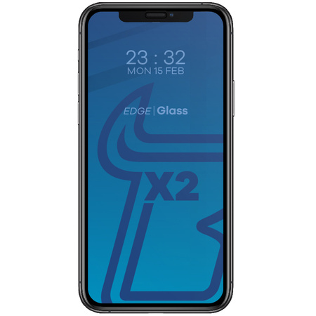 2x Szkło + szybka na aparat Bizon Edge Pack do iPhone 11 Pro