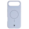Silikonowe etui z pierścieniem magnetycznym Bizon Soft Case Magnetic do iPhone Air, błękitne