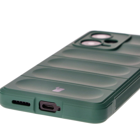 Pancerne etui Bizon Case Tur do Xiaomi Redmi Note 12 Pro+ 5G, ciemnozielone