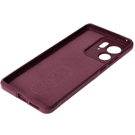 Pancerne etui Bizon Case Tur do Motorola Edge 40, burgundowe