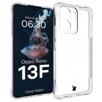 Elastyczne etui Bizon Case Salpa do Oppo Reno13 F, przezroczyste
