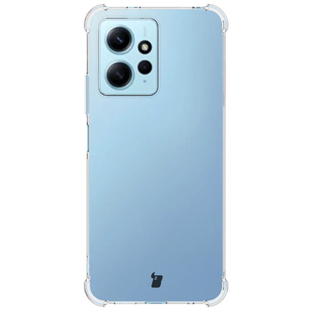 Etui + 2x szkło Bizon Case Clear Pack do Xiaomi Redmi Note 12 4G, przezroczyste
