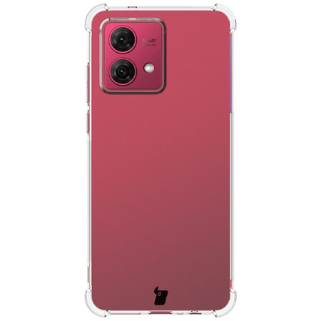 Elastyczne etui Bizon Case Salpa do Motorola Moto G84 5G, przezroczyste