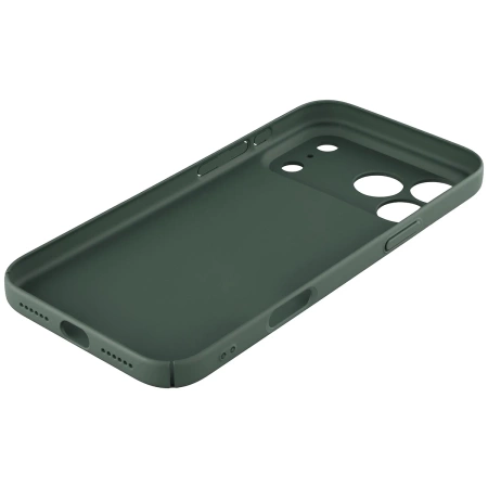 Etui Bizon Case Łupka do iPhone 17 Pro Max, zielone