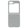 Pancerne etui Bizon Case Tur do Galaxy Z Flip7 FE / Z Flip6, jasnoszare