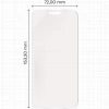 Folia matowa Bizon Glass Film Sun do iPhone 15 Pro Max, 1 sztuka