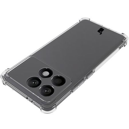 Etui + 2x szkło Bizon Case Clear Pack do Xiaomi Poco F6 Pro, przezroczyste