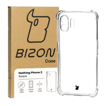 Elastyczne etui Bizon Case Salpa do Nothing Phone 2, przezroczyste