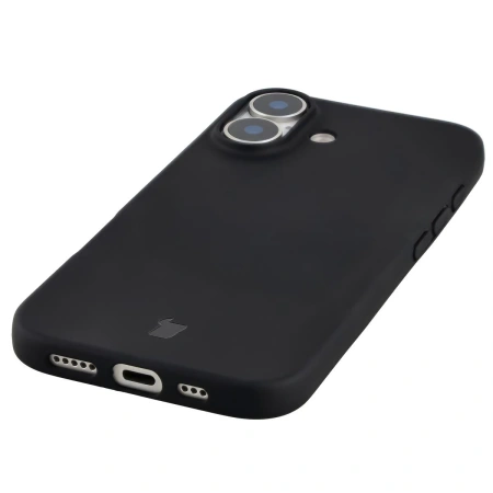 Etui z recyklingu Bizon Case ReLeaf do iPhone 17, czarne