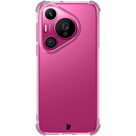 Elastyczne etui Bizon Case Salpa do Huawei Pura 70 Pro / Pro+, przezroczyste