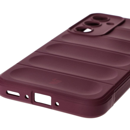 Pancerne etui Bizon Case Tur do Galaxy A35 5G, ciemnofioletowe