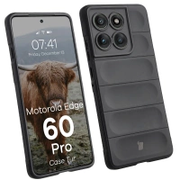 Pancerne etui Bizon Case Tur do Motorola Edge 60 Pro, czarne
