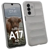 Pancerne etui Bizon Case Tur do Galaxy A17 5G, jasnoszare