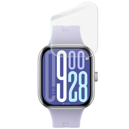 Folia hydrożelowa na ekran Bizon Glass Watch Hydrogel do Xiaomi Smart Band 9 Pro, 2 sztuki
