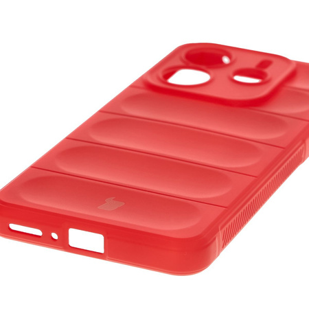 Pancerne etui Bizon Case Tur do Xiaomi Redmi Note 14 5G, czerwone