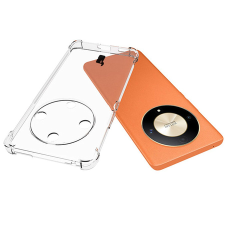 Elastyczne etui Bizon Case Salpa do Honor Magic6 Lite, przezroczyste