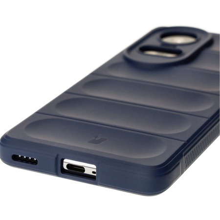 Pancerne etui Bizon Case Tur do Oppo Reno10 5G, granatowe