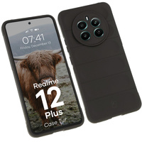 Pancerne etui Bizon Case Tur do Realme 12+, czarne