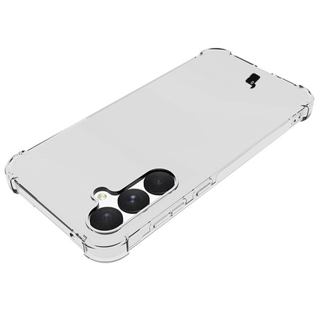 Etui + 2x szkło Bizon Case Clear Pack do Galaxy A55 5G, przezroczyste