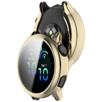 Etui z osłoną ekranu Bizon Case Watch Felipe do Garmin Vivoactive 6, złote