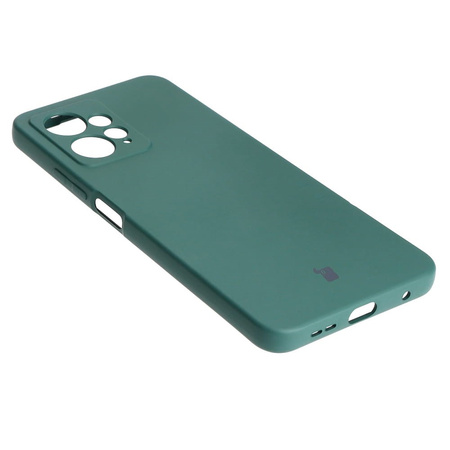 Etui Bizon Case Silicone do Xiaomi Redmi Note 12 4G, ciemnozielone