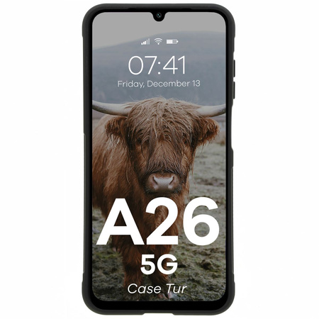 Pancerne etui Bizon Case Tur do Galaxy A26 5G, czarne