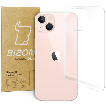 Folia hydrożelowa na tył Bizon Glass Hydrogel, iPhone 13, 2 sztuki