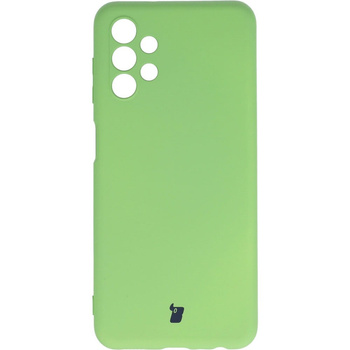 Etui Bizon Case Silicone do Galaxy A13 4G, jasnozielone