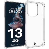 Elastyczne etui Bizon Case Salpa do Xiaomi Redmi Note 13 4G, przezroczyste