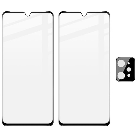 2x Szkło + szybka na aparat Bizon Edge Pack do Realme C31