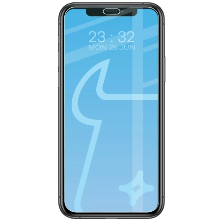 Szkło hartowane Bizon Glass Clear Duo do iPhone 11 Pro / Xs, 2 sztuki