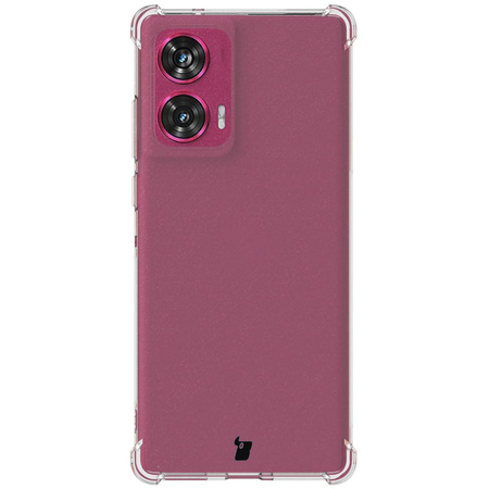 Elastyczne etui Bizon Case Salpa do Motorola Edge 50 Fusion, przezroczyste