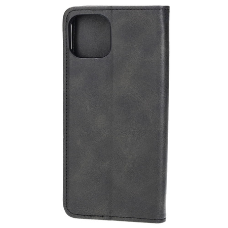 Etui z klapką Bizon Case Pocket Pro do iPhone 15 Plus, czarne