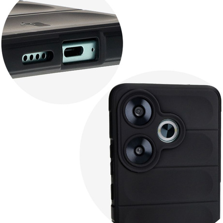 Pancerne etui Bizon Case Tur do Xiaomi Poco F6, czarne