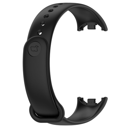 Pasek Bizon Strap Watch Dots do Xiaomi Mi Smart Band 8, czarny