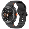 Silikonowy pasek Bizon Strap Watch Silicone do Galaxy Watch Ultra 47 mm, żółty