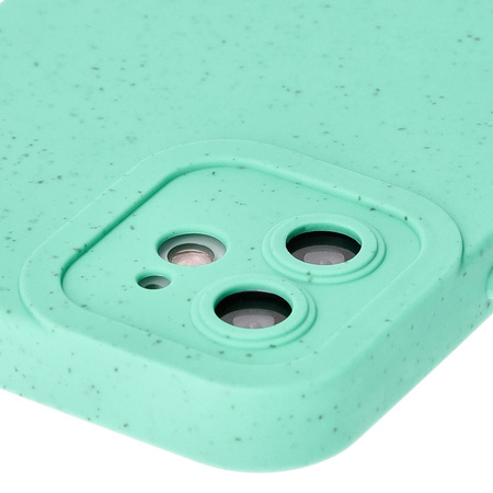 Ekologiczne etui Bizon Bio-Case do iPhone 12, zielone